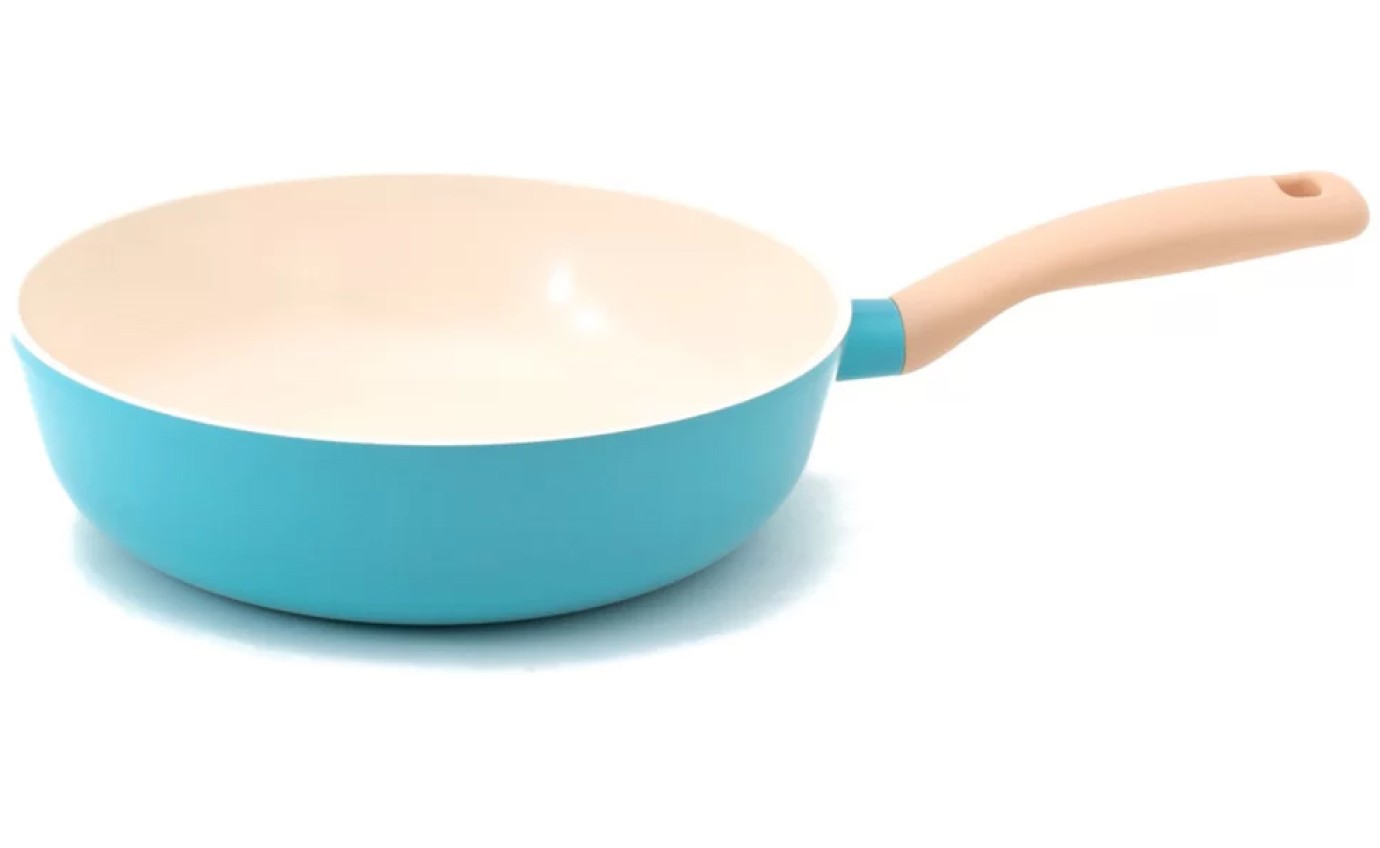 Neoflam 26cm Chef Pan Induction (Mint) EKRTW26