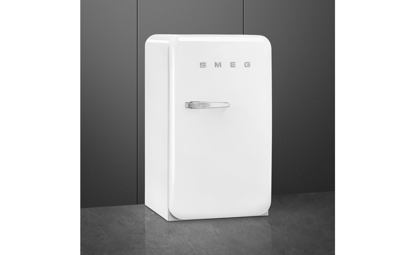 Smeg 135L 50's Style Refrigerator (White) FAB10HRWH6