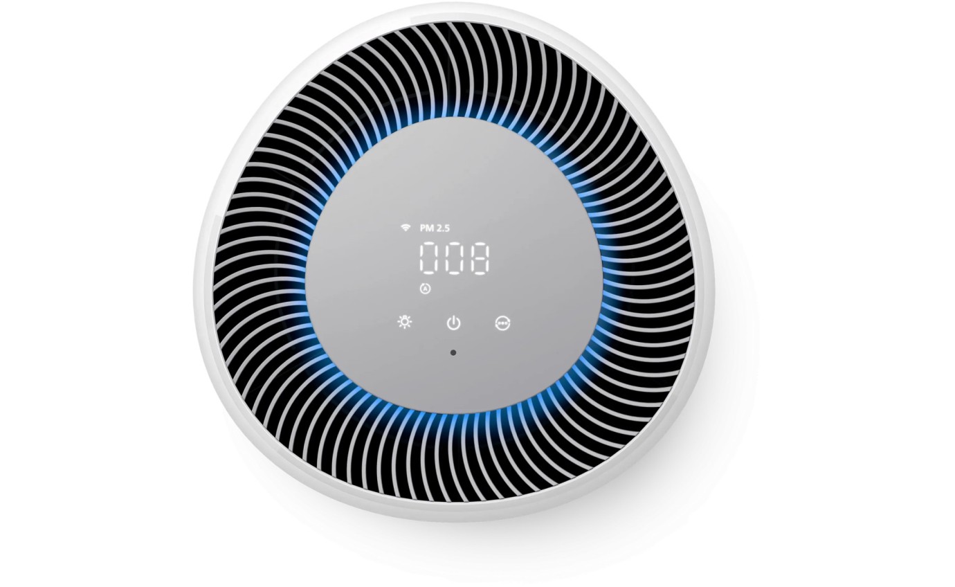 Philips PureProtect Quiet 2200 Series Smart Air Purifier (Silver White) AC222010