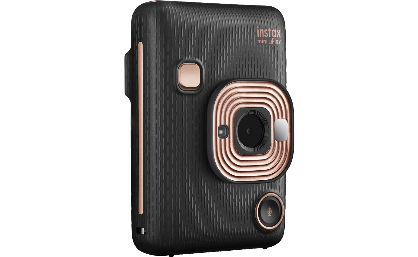 Fujifilm Instax mini LiPlay Instant Film Camera (Elegant Black) 87098