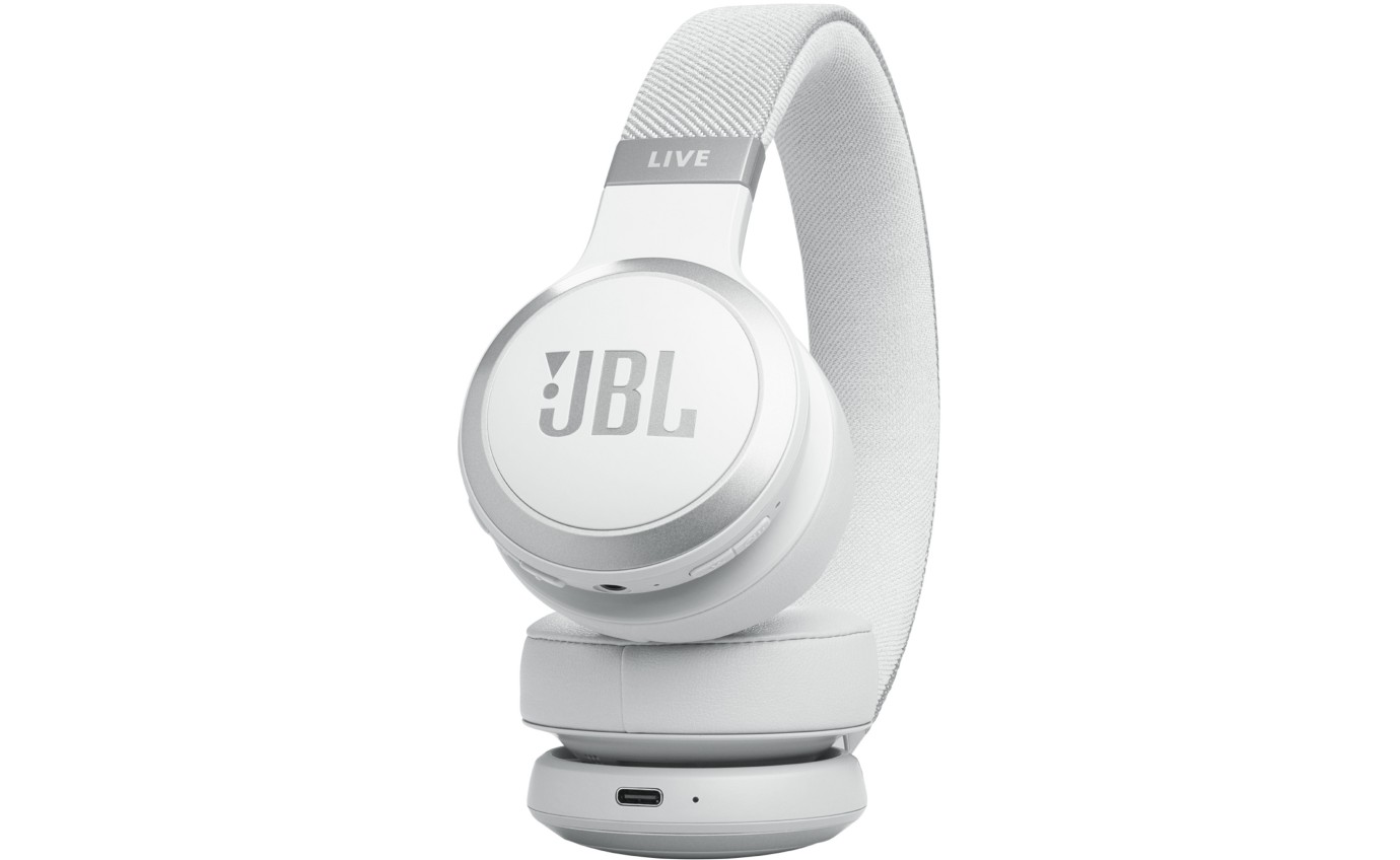 JBL Live 670NC Wireless Headphones (White) JBLLIVE670NCWHT