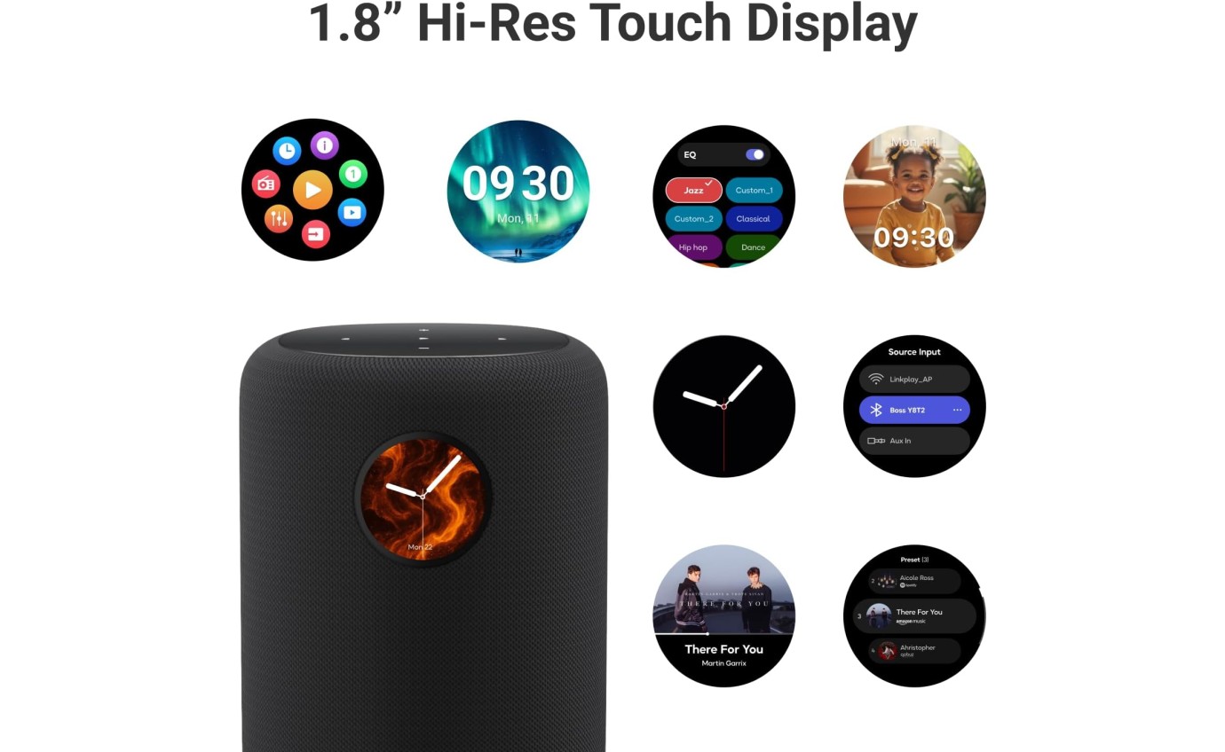 WiiM Sound Smart Speaker (Black) WIIMSOUNDBK