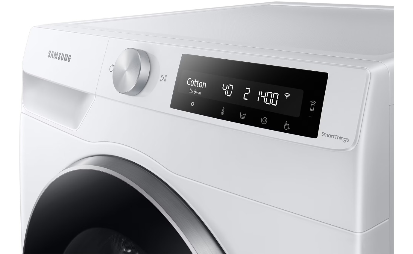 Samsung 11kg Smart Front Load Washing Machine (White) WW11CG604DLE