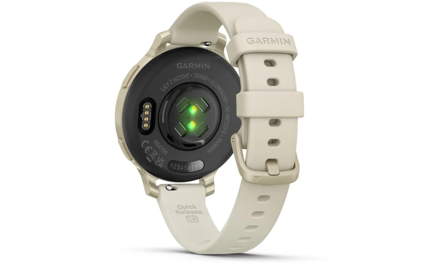 Garmin Lily&reg; 2 Active Smartwatch (Lunar Gold/Bone) 0100289100