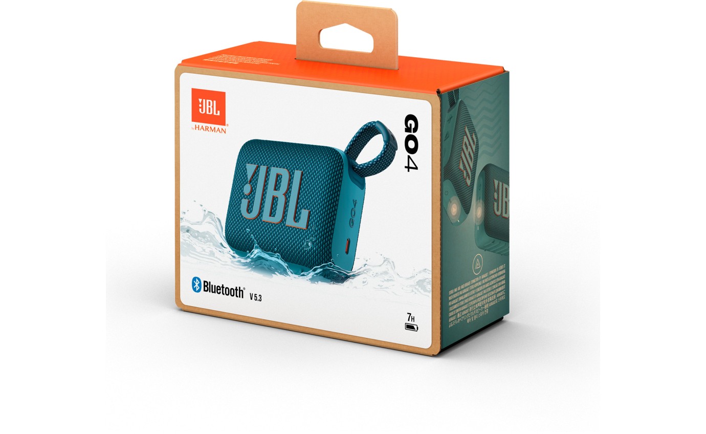 JBL Go 4 Mini Portable Bluetooth Speaker (Blue) JBLGO4BLU