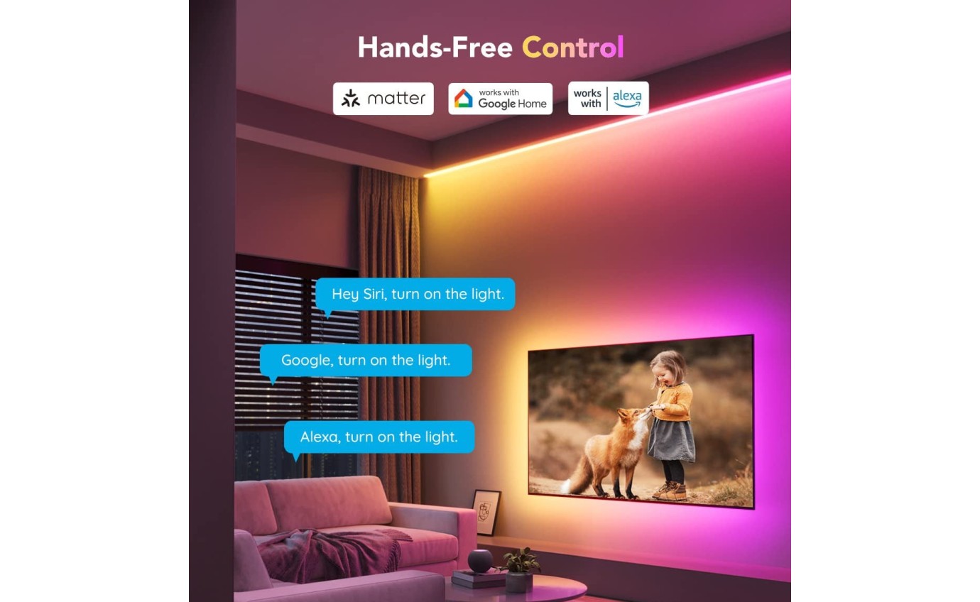 Govee RGBIC 2m Lightstrip M1 (Matter Compatible) H61E0ED1