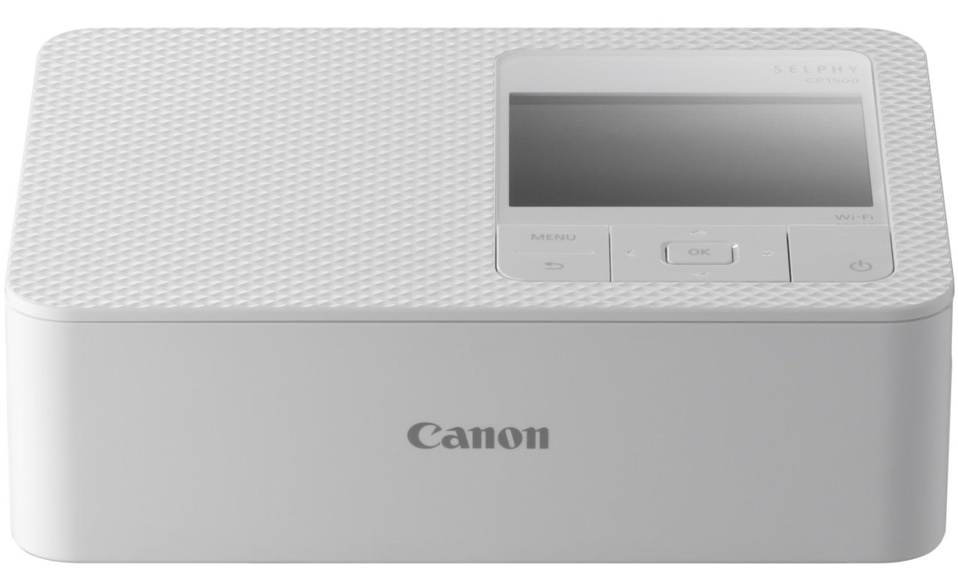 Canon Selphy Compact Photo Printer (White) CP1500WH