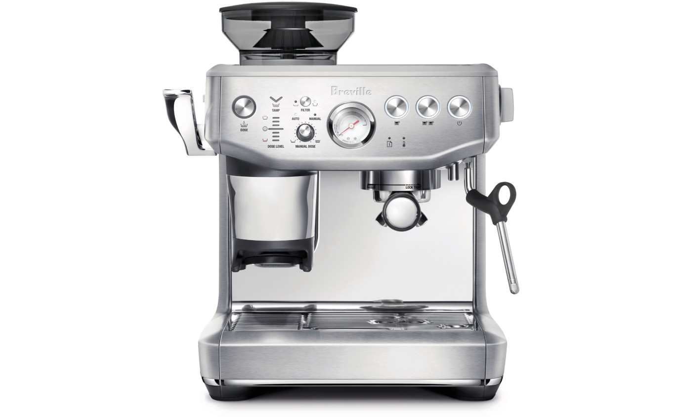 Breville the Barista Express™ Impress Coffee Machine (Stainless Steel) BES876BSS