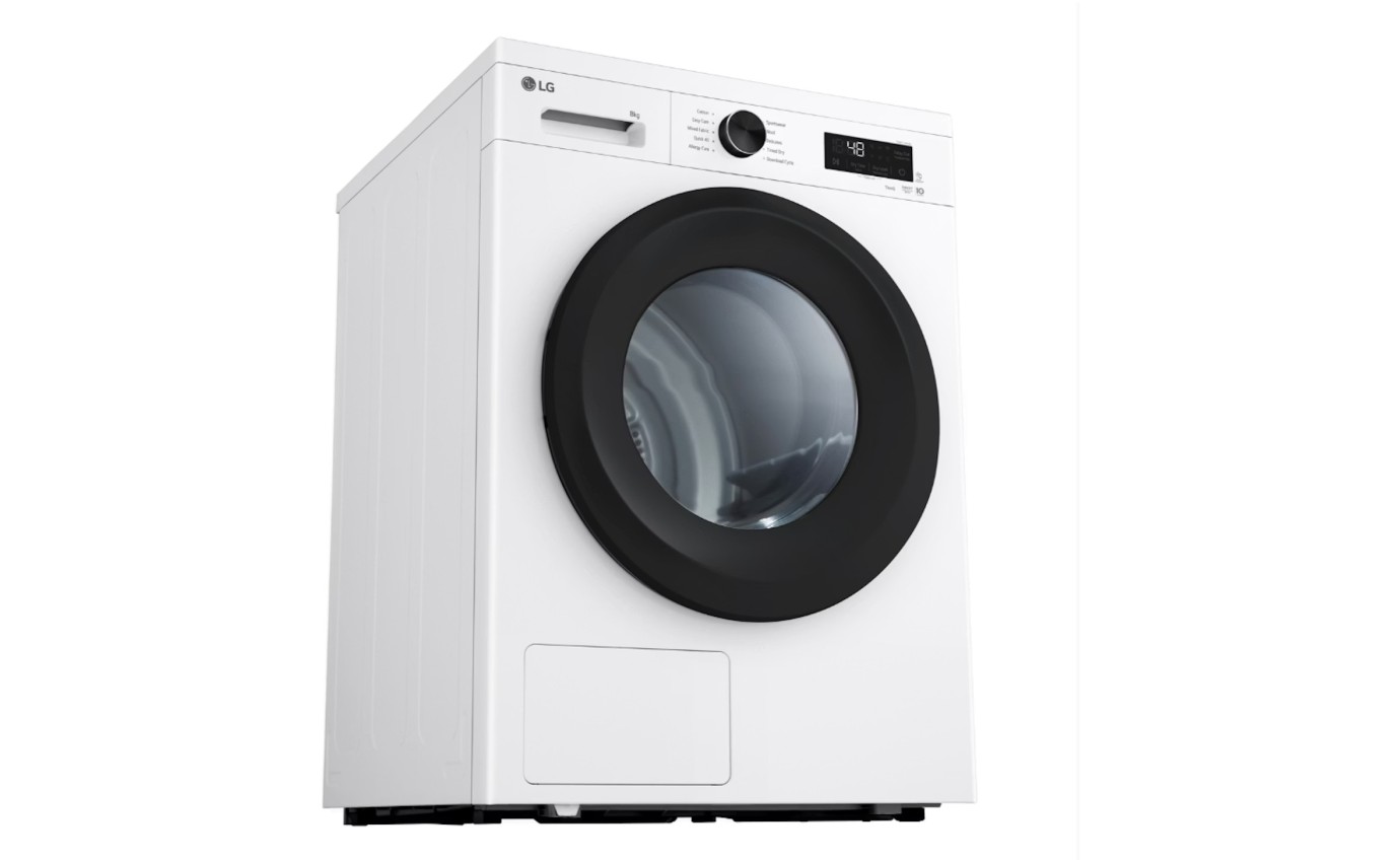LG 8kg Series 1 Heat Pump Dryer (White) DVH108WP