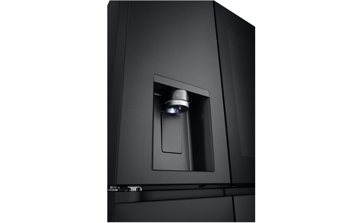 LG 847L InstaView French Door Fridge (Matte Black) GFV900MBLC