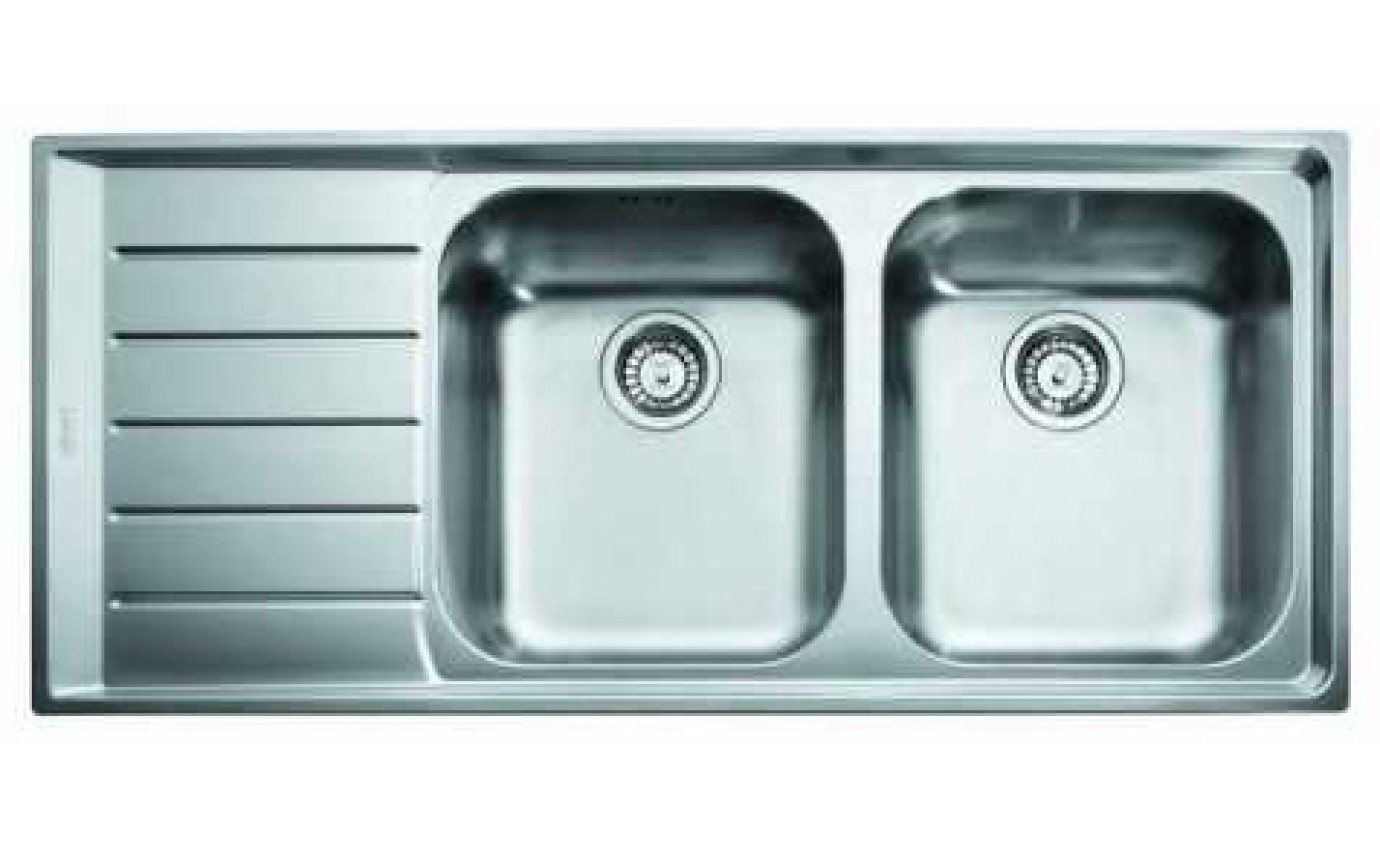 Franke Neptune Double Bowl Sink NEX621RHD