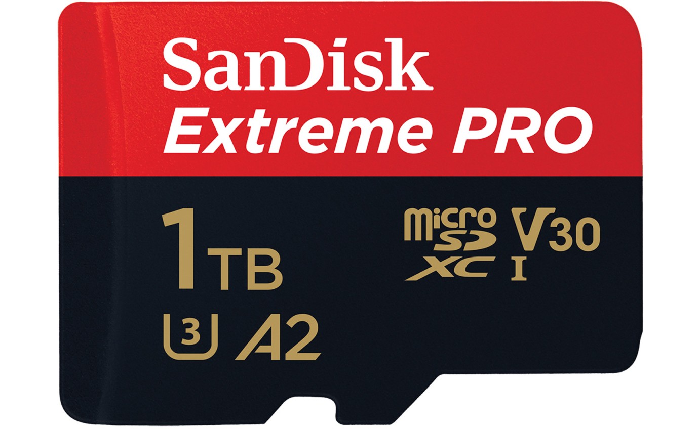 Sandisk 1TB Extreme&reg; PRO microSDXC Card SDSQXCD1T00GN6MA