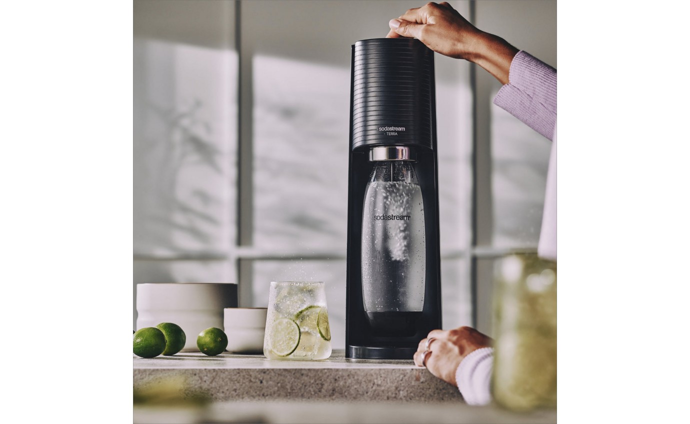 SodaStream Terra Sparkling Water Maker (Black) 1012811611