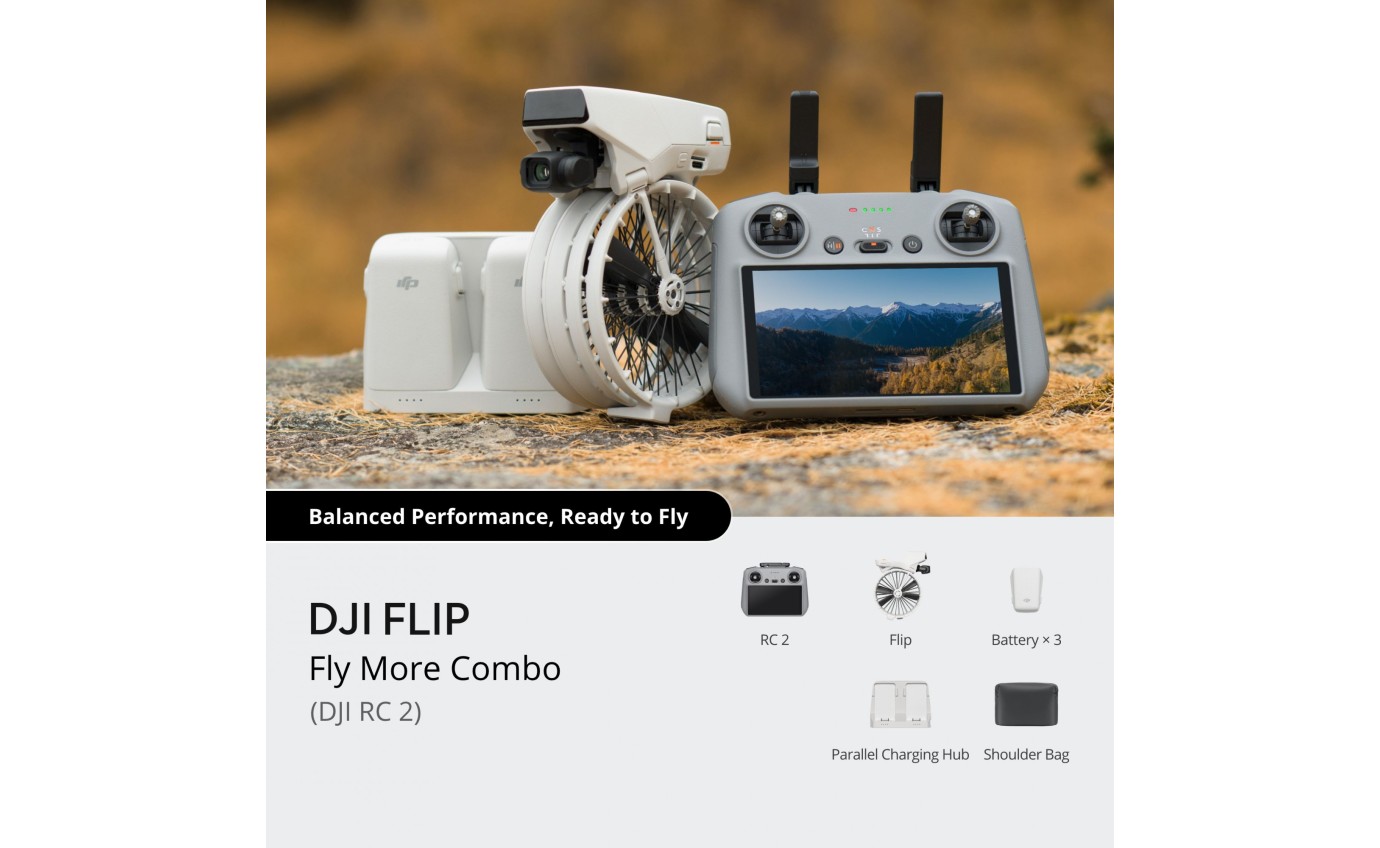 DJI Flip Drone Fly More Combo (RC 2) CPFP0000018101