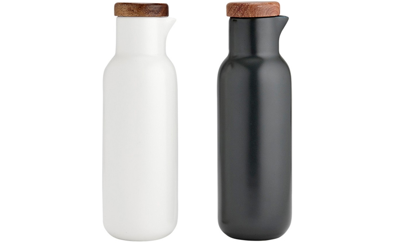 Ladelle Essentials Oil and Vinegar White/Charcoal 62064