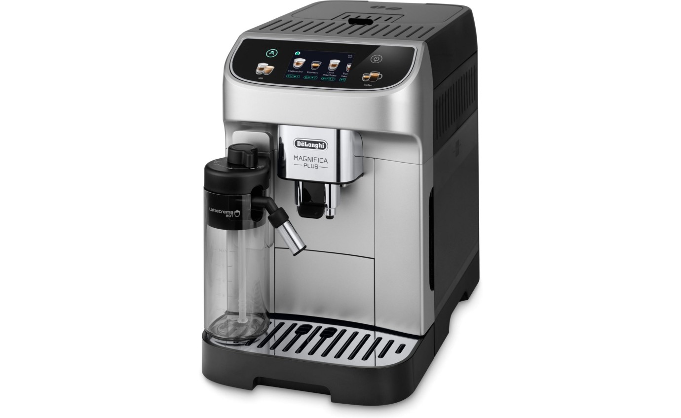 DeLonghi Magnifica Plus Automatic Coffee Machine (Silver Black) ECAM32070SB