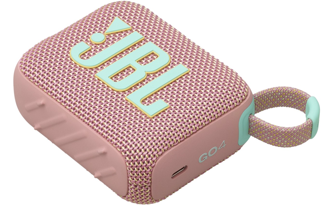 JBL Go 4 Mini Portable Bluetooth Speaker (Pink) JBLGO4PINK