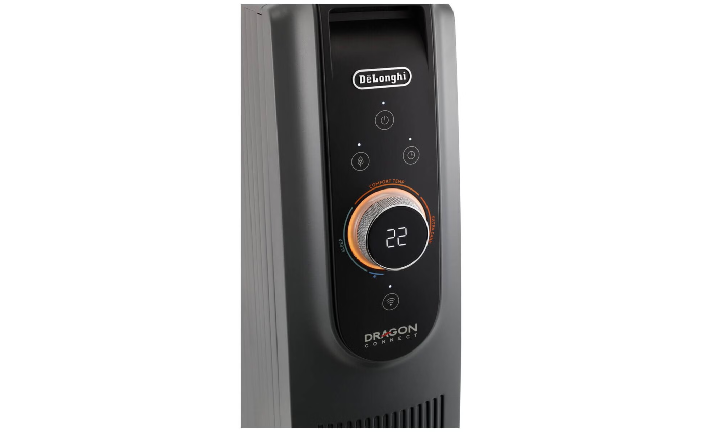 DeLonghi Dragon 5 Pro Connect 2400W Oil Column Heater TRD51024WIFIG