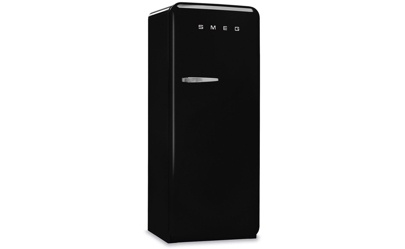 Smeg 270L 50s Style Retro Single Door Fridge (Black) FAB28RBL5AU
