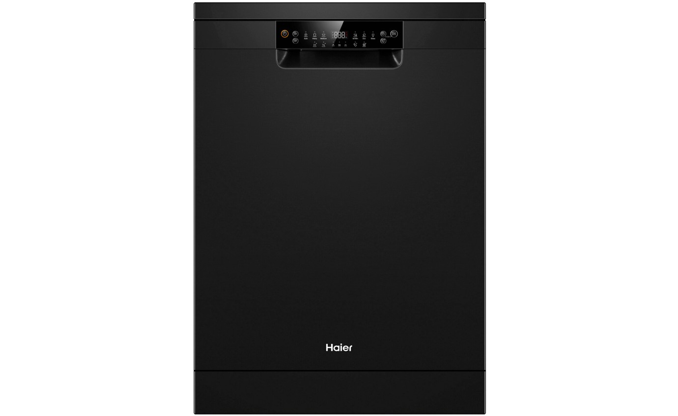Haier Freestanding Dishwasher (Black) HDW15F1B1 Retravision