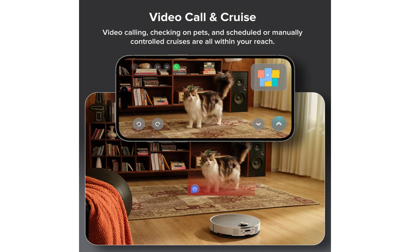Roborock Saros 10 Robotic Vacuum (Black) RRS105203BLK