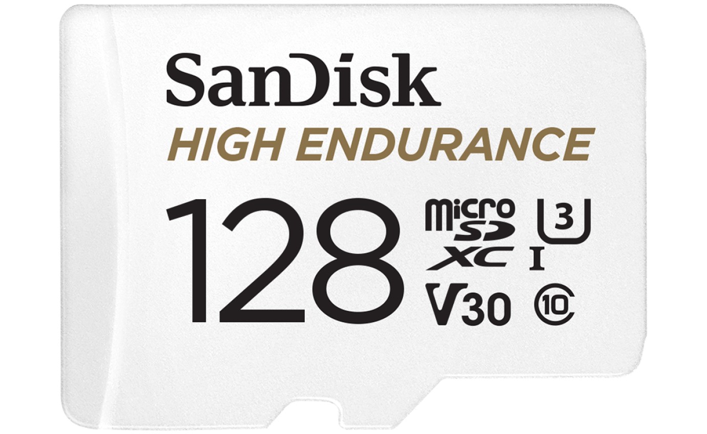 SanDisk 128GB High Endurance microSDHC Memory Card SDSQQNR128GGN6IA