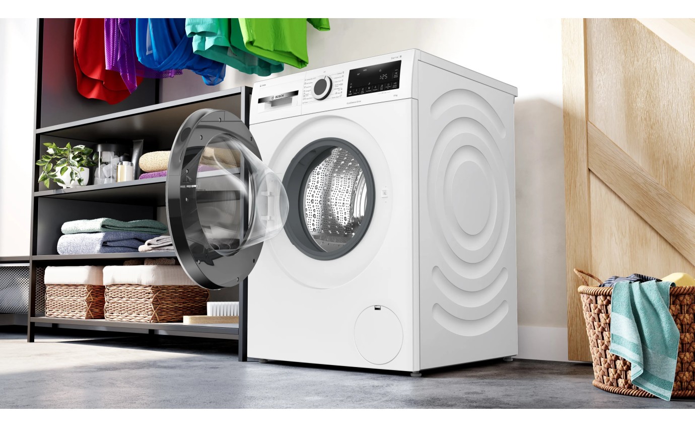 Bosch 9kg Series 6 Front Load Washing Machine (White) WGG244A9AU