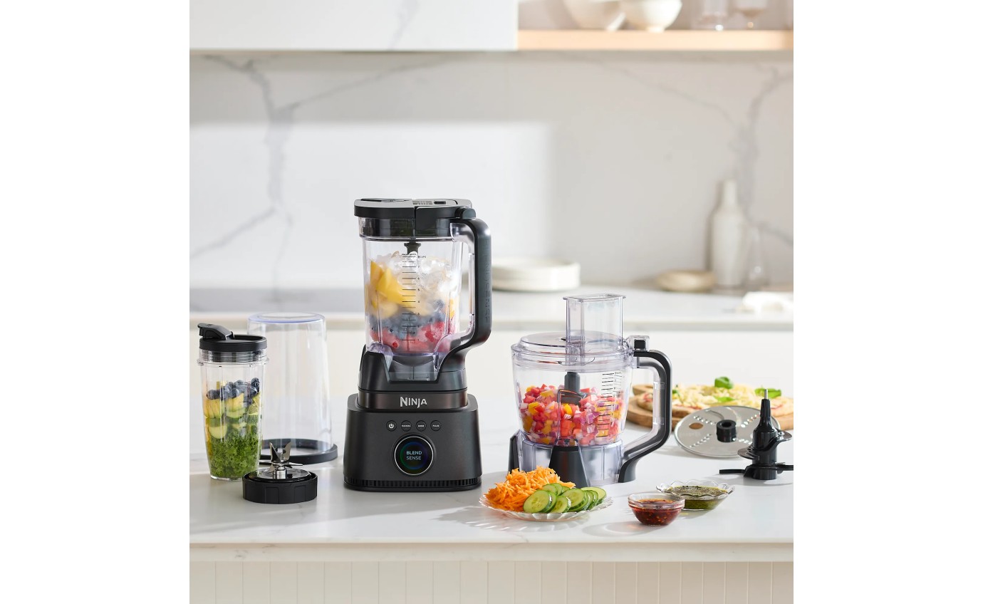 Ninja Stealth IQ Kitchen System Power Blender + Processor Pro QX401
