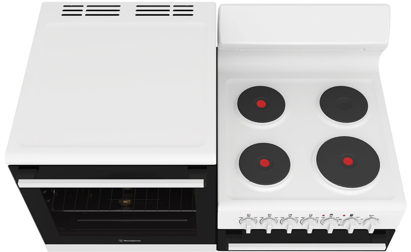 Westinghouse Electric Elevated Freestanding Cooker WDE132WCL