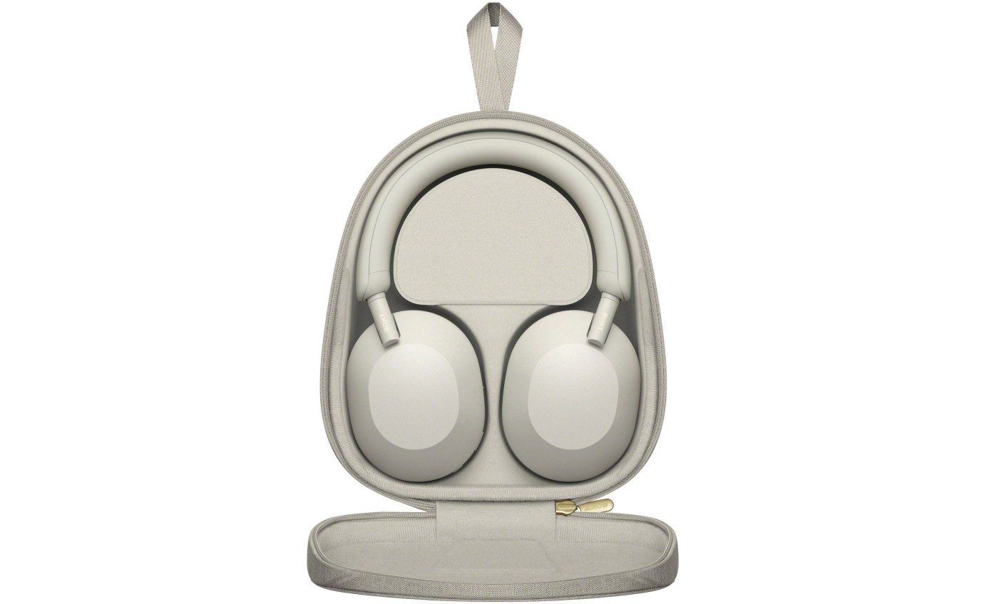 Sony Wireless Noise Cancelling Headphones (Silver) WH1000XM5S