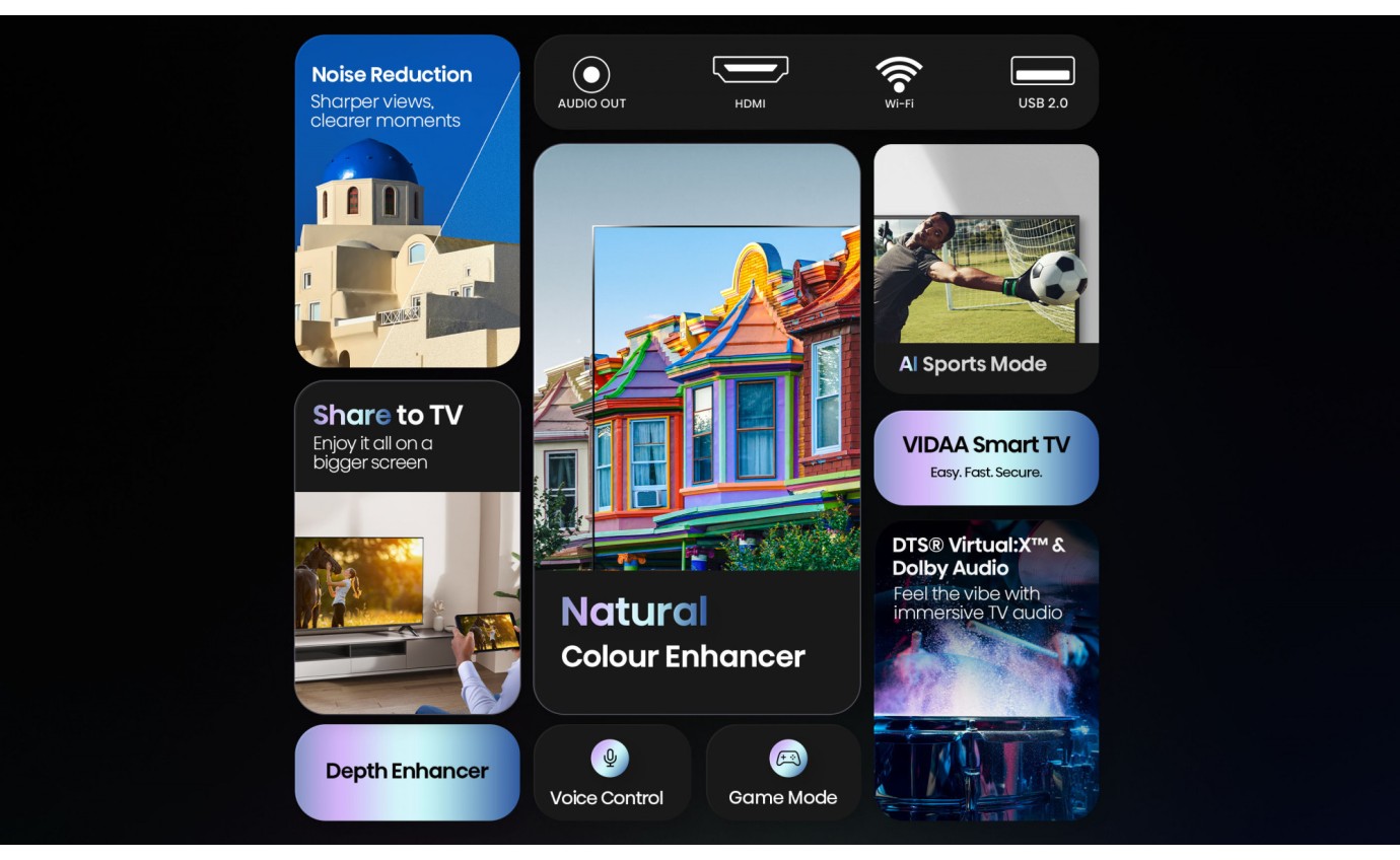 Hisense 32 inch A4QAU HD Smart TV 32A4QAU