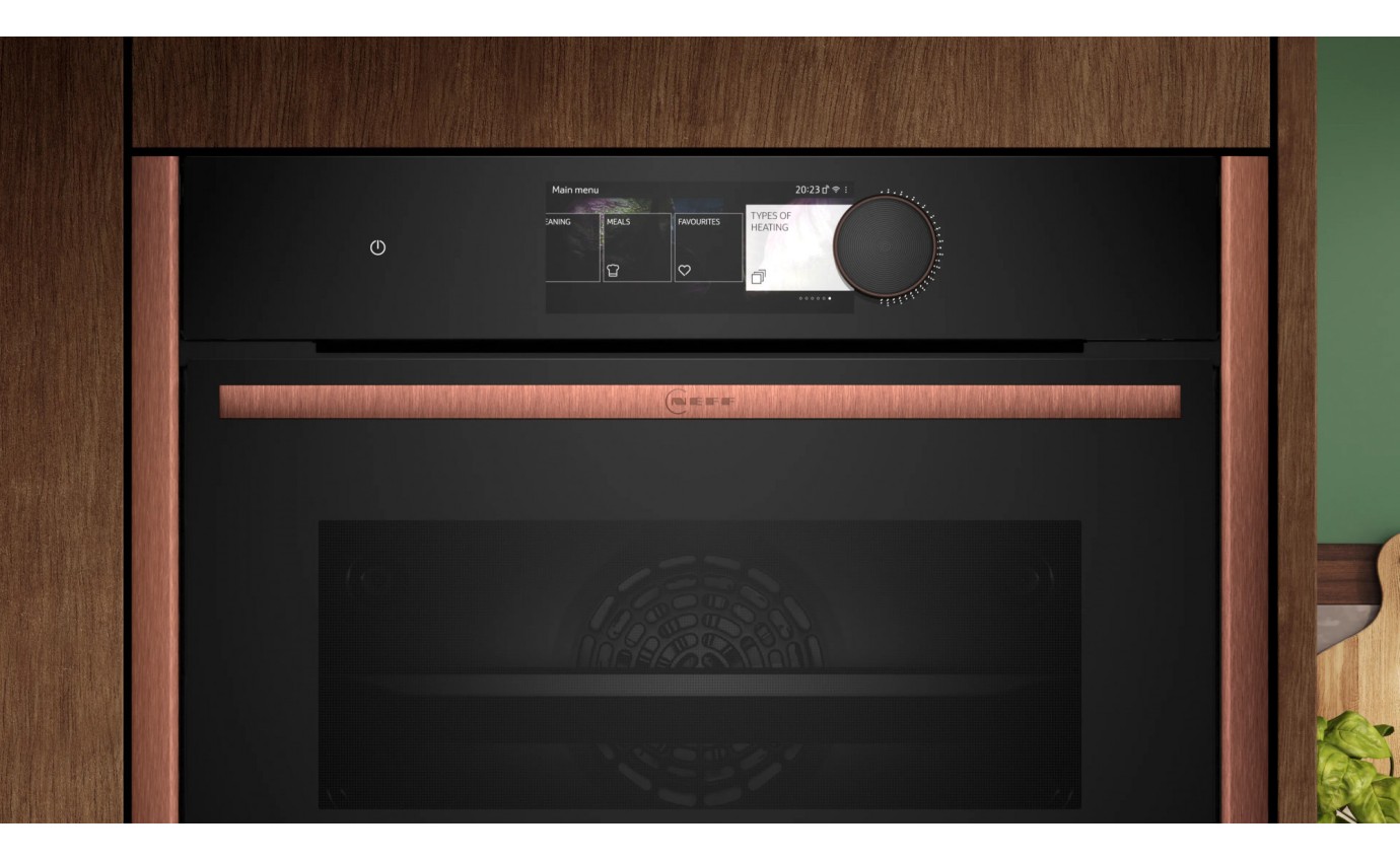 Neff 45cm N 90 Built-in Compact Oven with Steam Function (Metallic Silver) C29FY5CY0MS