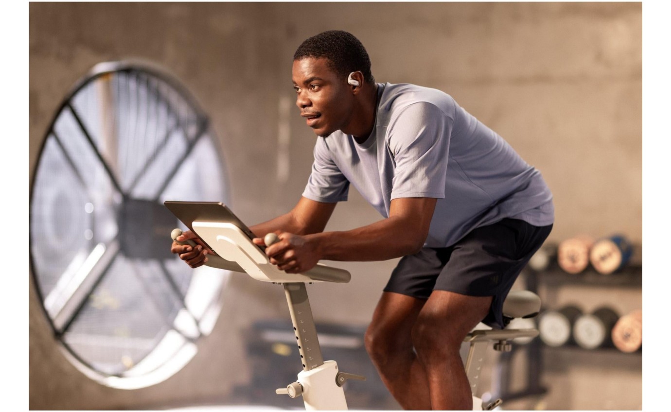 Shokz OpenFit Air Open-Ear Headphones (White) T511STWT