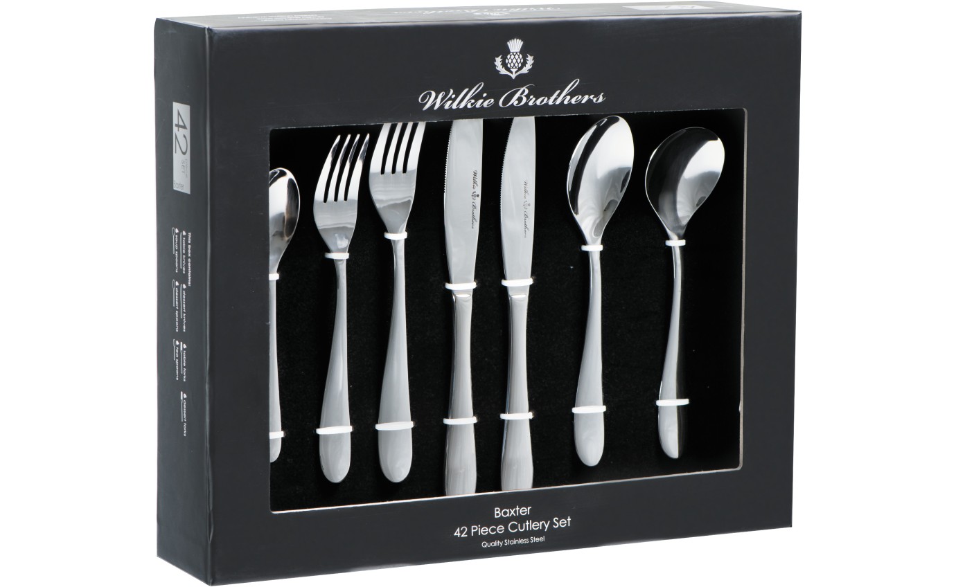 Wilkie Brothers Baxter 42 Piece Cutlery Set 99713