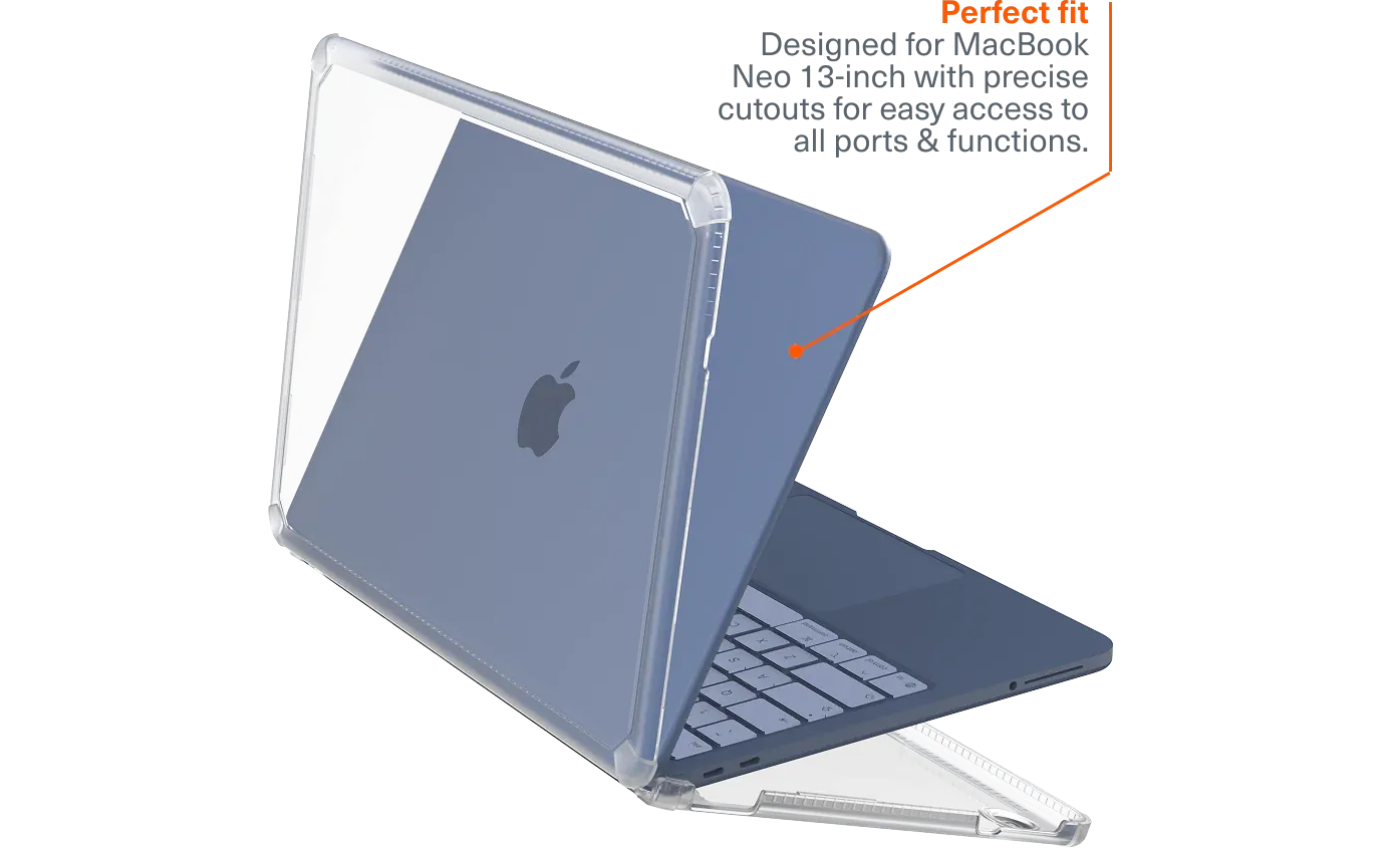 Cygnett ClearShield Tough Protective Clear Case For MacBook Neo (Clear) 11901376835