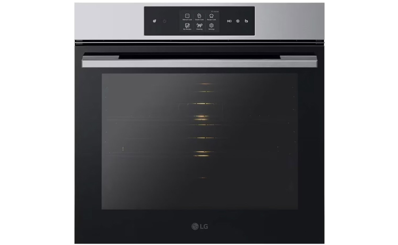 LG 76L InstaView Steam Assist Pyrolytic Oven (Stainless Steel) BO609T2S4
