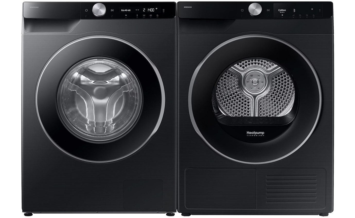 Samsung 9kg Smart Heat Pump Dryer (Black) DV90T6440LB