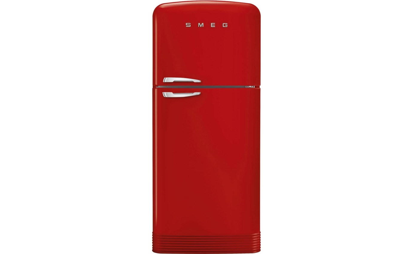 Smeg 524L 50s Style Retro Top Mount Fridge (Red) FAB50RRD5AU