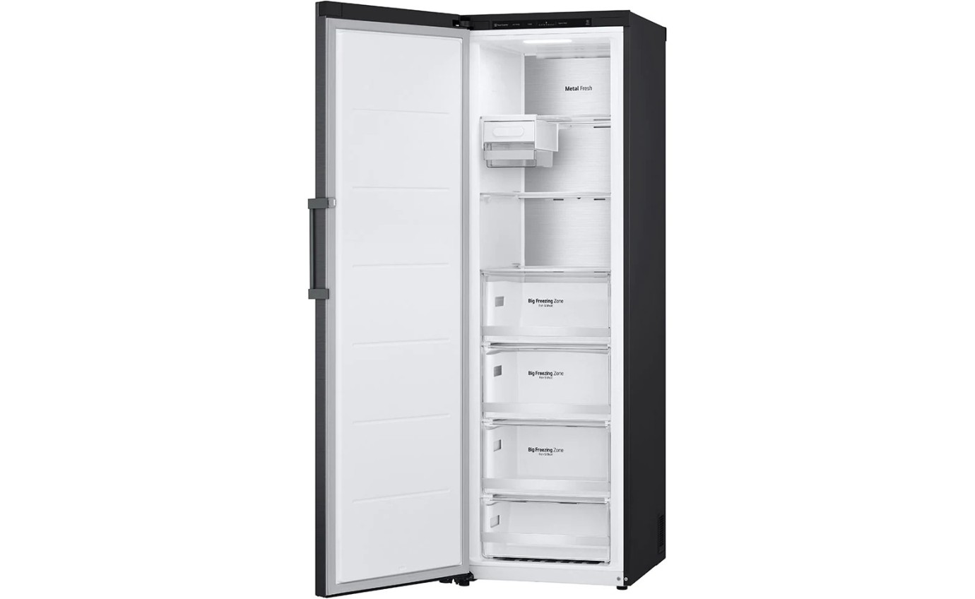 LG 324L Pigeon Pair Upright Freezer (Matte Black) GPF324MBL