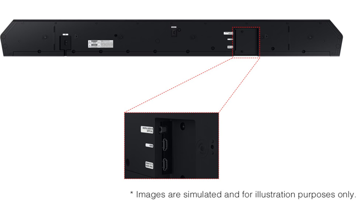 Samsung 3.1.2ch Q-Series Soundbar & Subwoofer HWQ600HXY