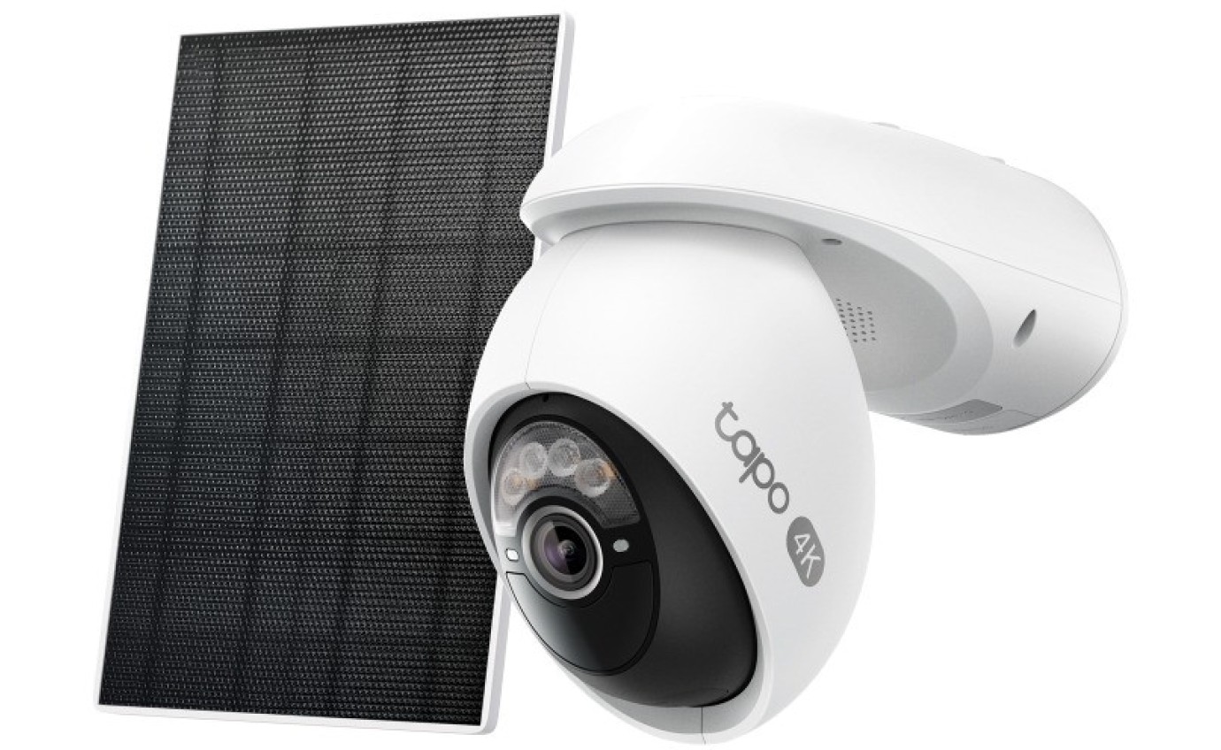 Tapo 4K 8MP Solar-Powered Pan/Tilt Security Camera Kit TAPOC660KIT
