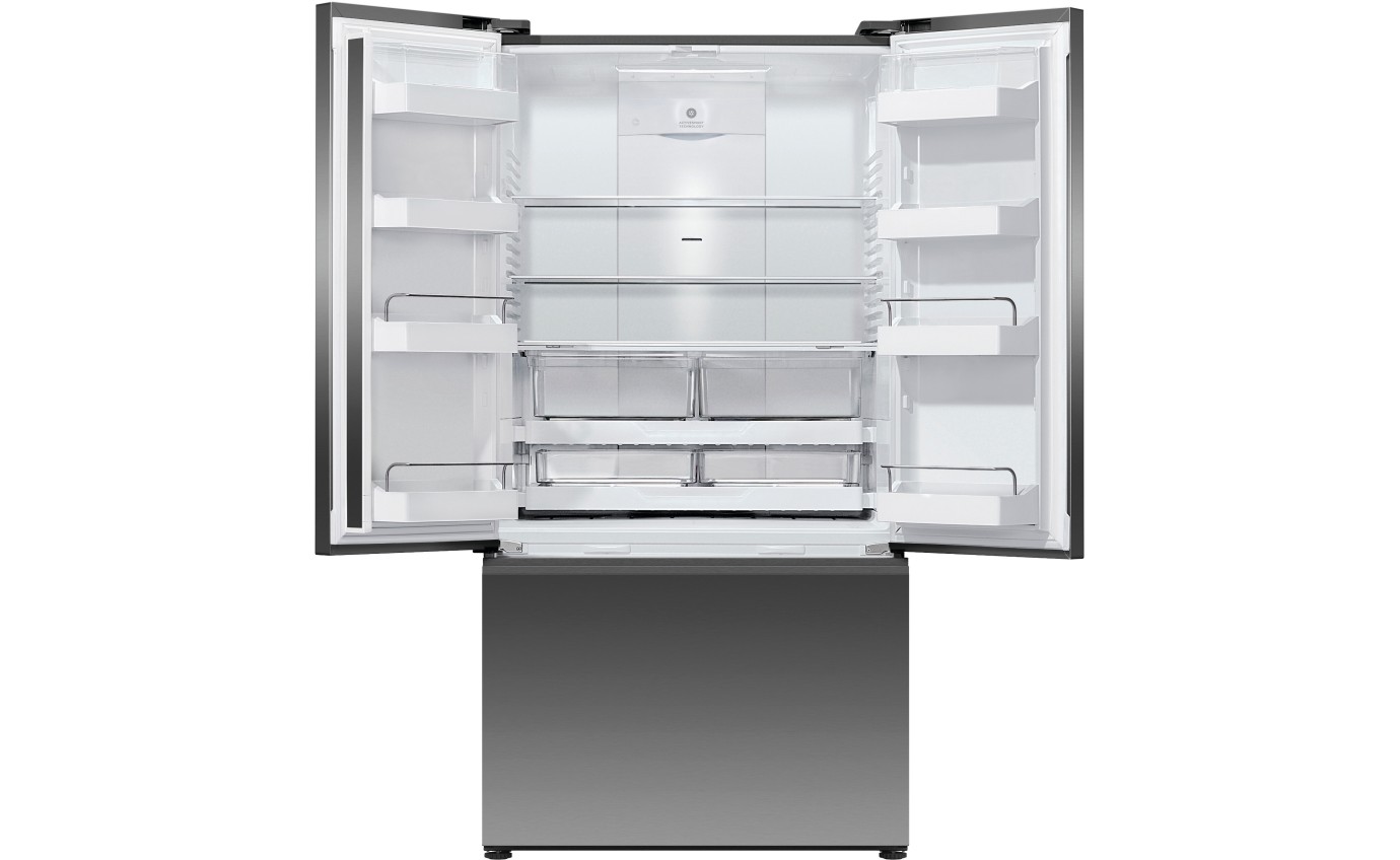 Fisher & Paykel 569L Series 7 French Door Refrigerator Freezer, Ice & Water RF610ANUB5
