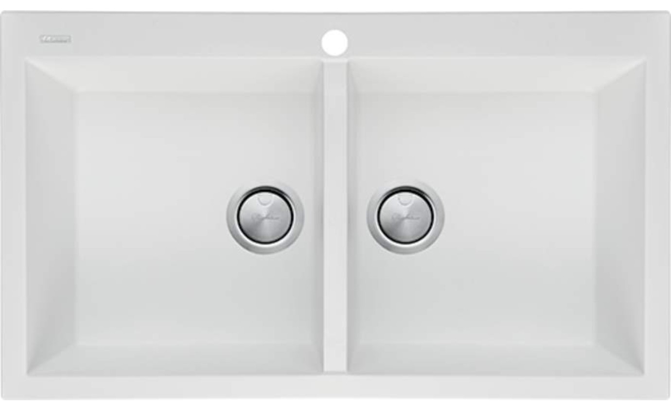 Oliveri Santorini Double Bowl Sink STWH1564