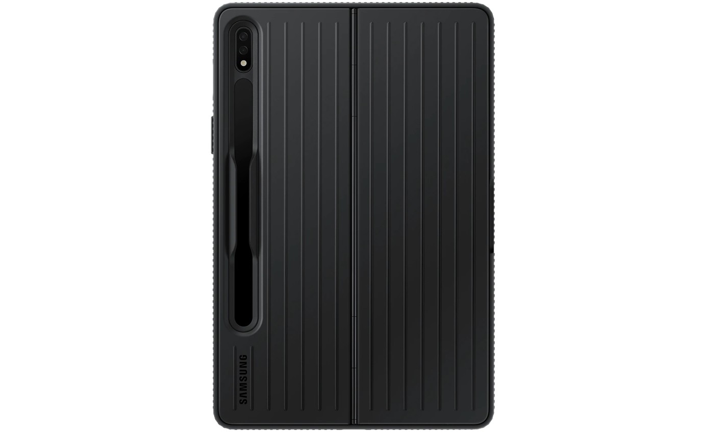 Samsung Protective Standing Cover for Galaxy Tab S8 (Black) EFRX700CBEGWW