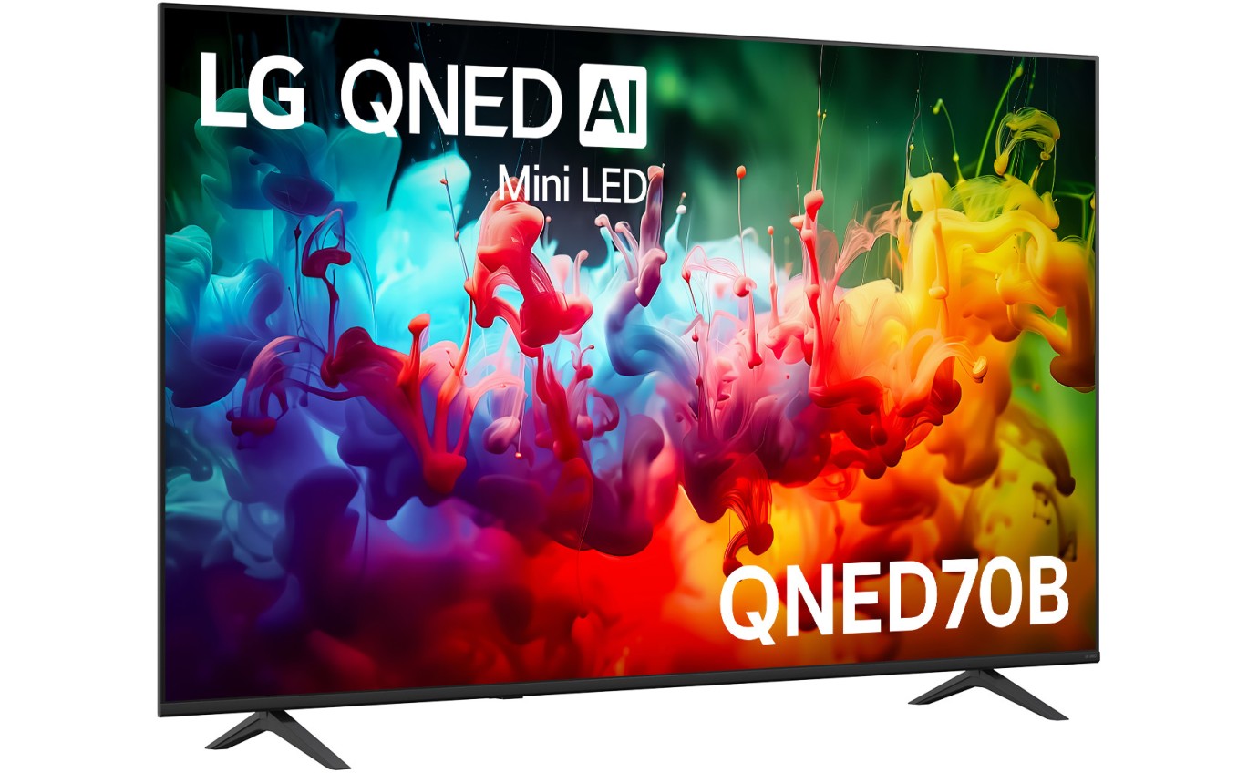 LG 75 inch QNED70B evo AI Mini LED 4K Smart TV 75QNED70BSA