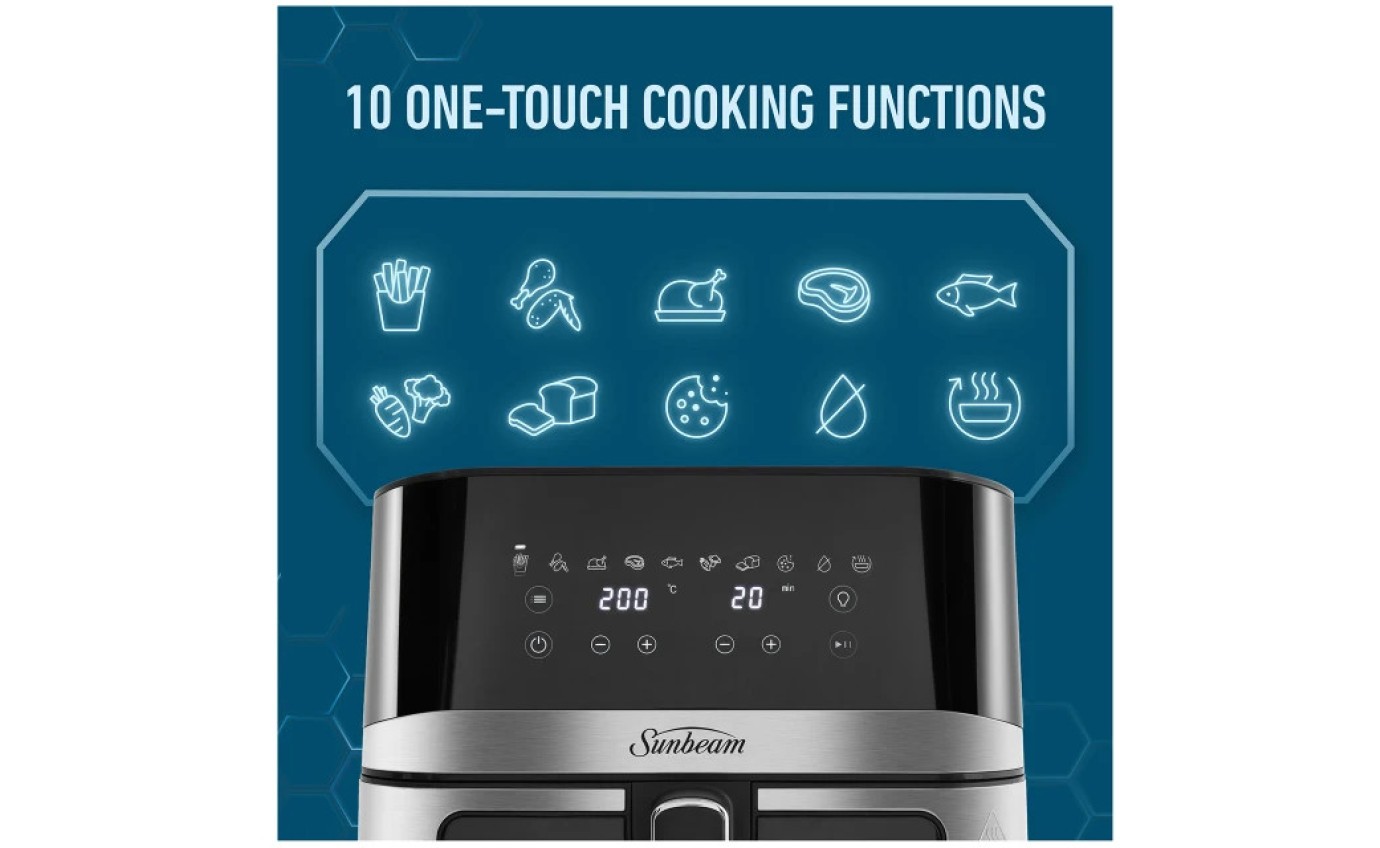 Sunbeam Alinea Max DiamondForce&trade; 7.5L Air Fryer AFP4570DF