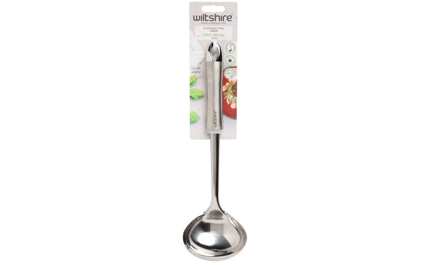 Wiltshire Industrial Stainless Steel Soup Ladle 43748