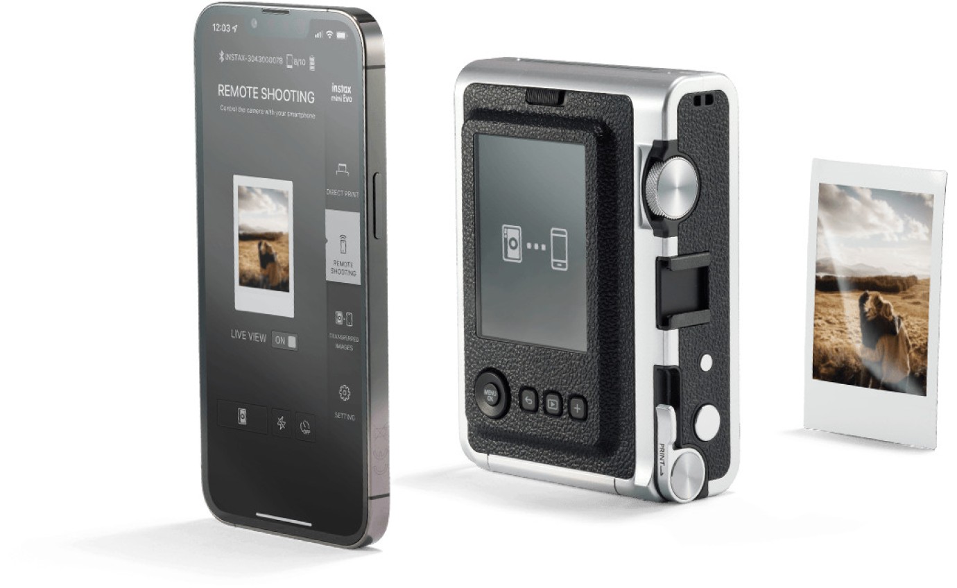 Fujifilm Instax mini Evo Camera (Black) 85373