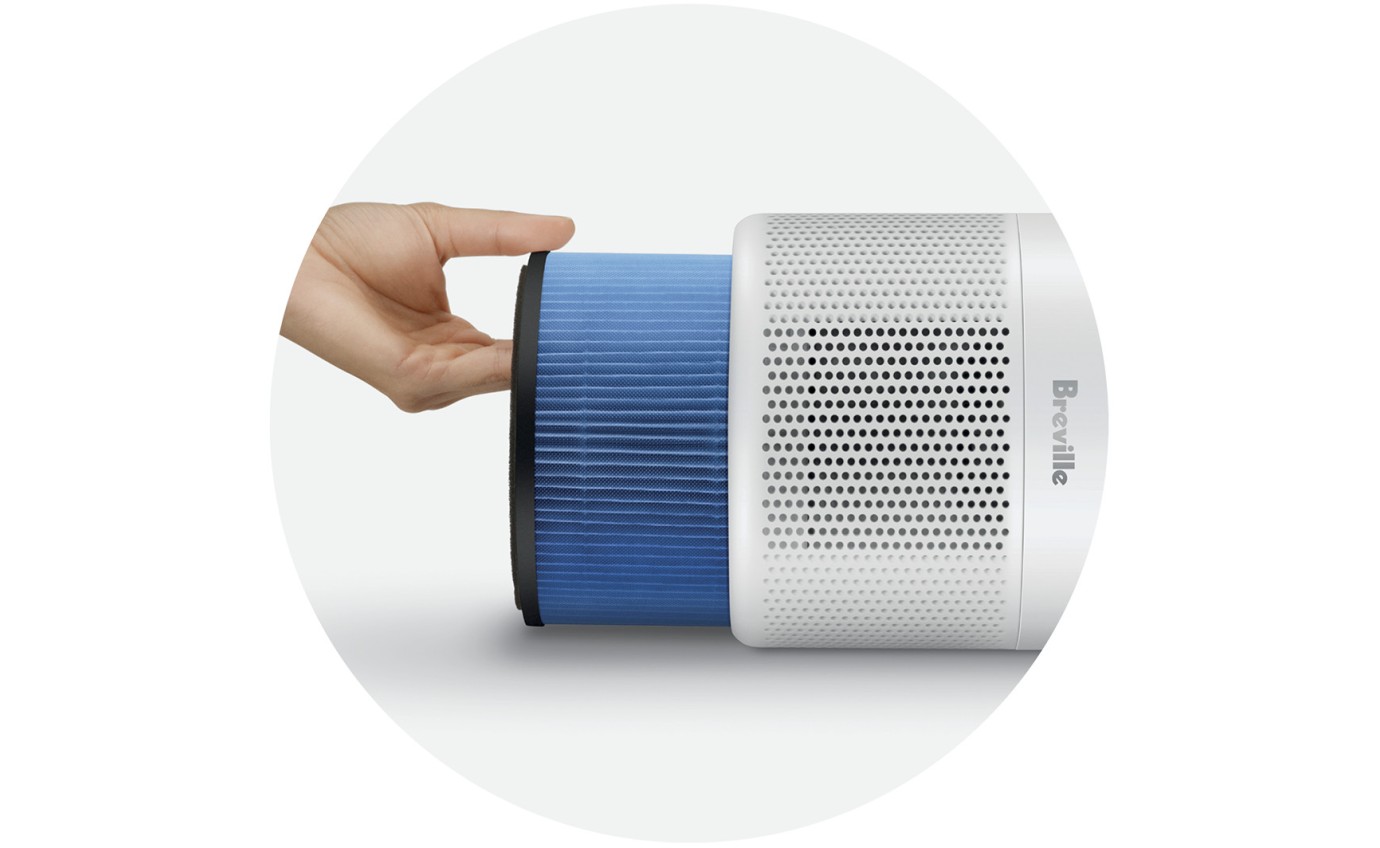 Breville the Smart Air&trade; Viral Protect Night Glow Purifier LAP168WHT