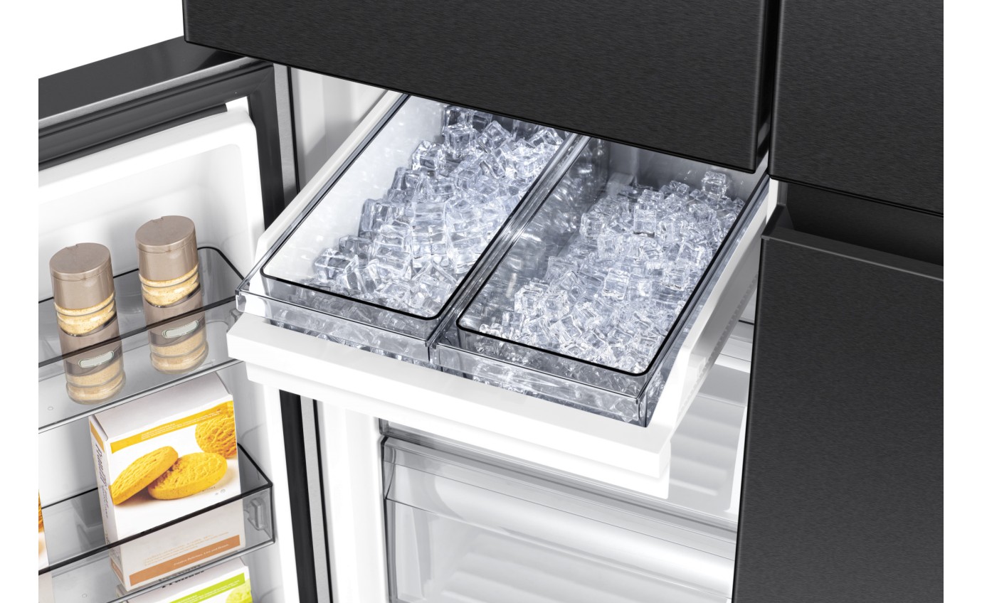 Hisense 640L PureFlex French Door Fridge (Dark Stainless Steel) HRCD640TBW